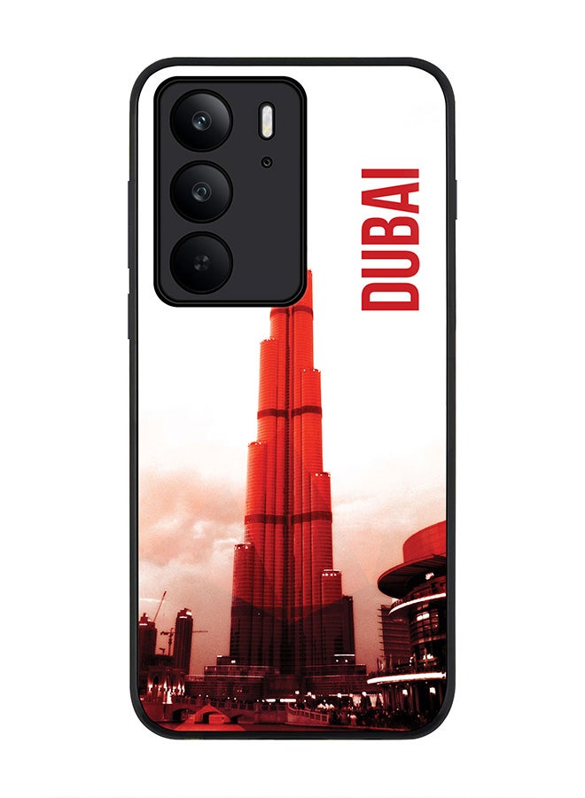 For Realme C75x / C75 4G Case,Slim fit Camera Protection, Shockproof Thin Phone cover  - Dubai - The Burj
